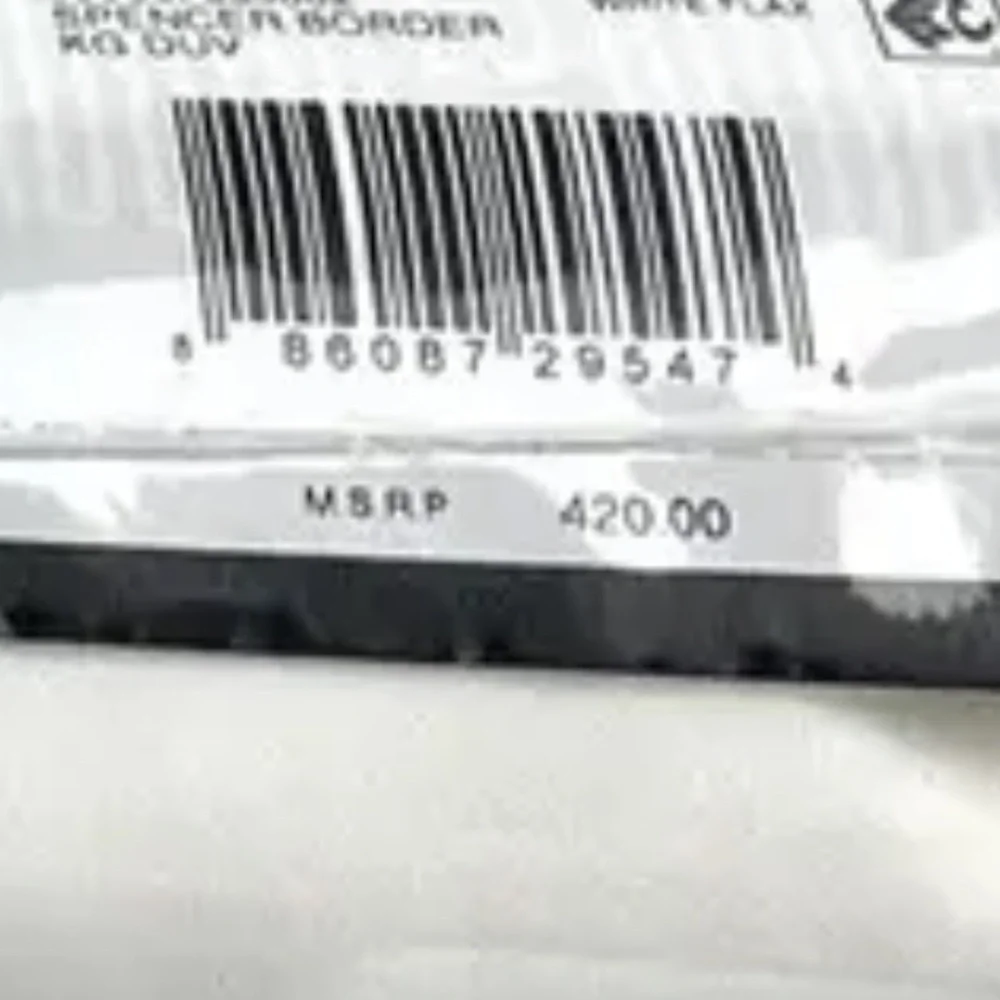 Ralph Lauren Spencer Border Sateen 300 TC KING Duvet Cover BLUE $420 - 108